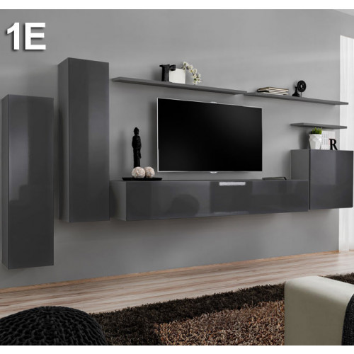 Conjunto muebles Baza gris Modelo 1 E  