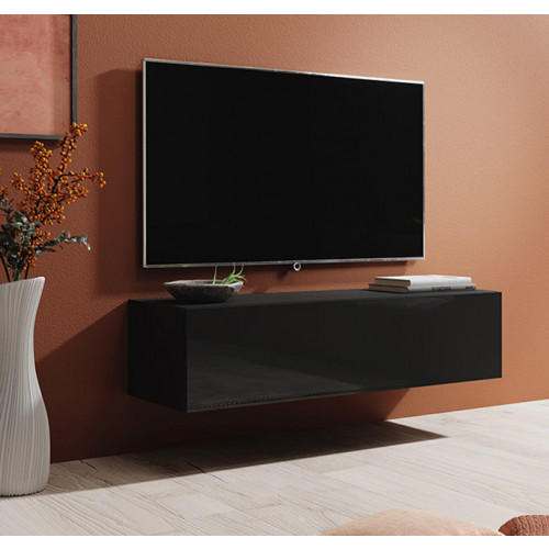 mueble tv baza h120 negro