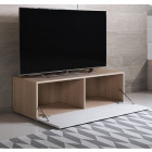 mueble-tv-luke-h1-100x30-pies-sonoma-blanco-abierto